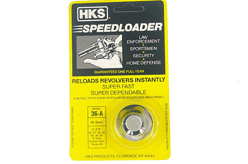 5 Shot .38 Spec  Speed Loader