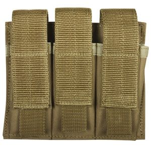 380/9MM Triple Magazine Pouch Coyote
