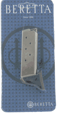 Beretta Pico Extended Grip 6 Round Stainless Steel Magazine