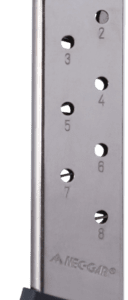 Mec-Gar Bersa Thunder 380 Nickel 8 Round Magazine