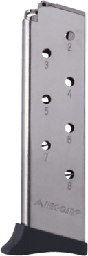 Mec-Gar Bersa Thunder 380 Nickel 8 Round Magazine