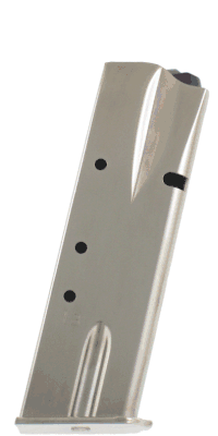 Mec-Gar Magazine Browning Hi-Power 13-Round Nickel Plated