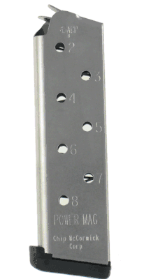 Chip McCormick 1911 Power Mag 45 ACP 8-RD Magazine