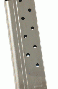 Mec-Gar 1911 10MM 8 Round Nickel Magazine