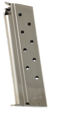 Mec-Gar 1911 10MM 8 Round Nickel Magazine