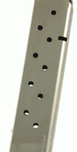 Mec-Gar 1911 .45 ACP 10-Round Nickel Magazine