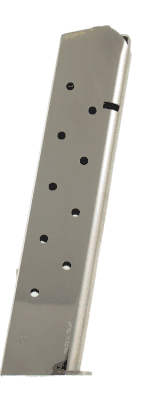 Colt 1911 45 Cal 11 Round Nickel Mecgar Magazine