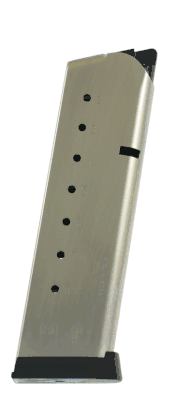 Mec-Gar 1911 8-Round .45 ACP Nickel Magazine
