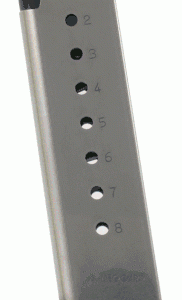 Mec-Gar 1911 8-Rd .45 ACP Stainless Steel Maagzine