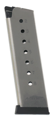 Mec-Gar 1911 8-Rd .45 ACP Stainless Steel Maagzine