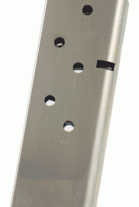 Colt Defender Officer 6 Round Nickel Mecgar Magazine