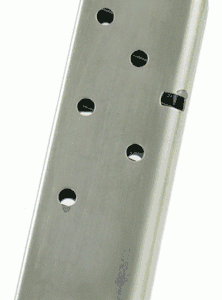 Detonics Combat Master 45 Cal 6 Round Stainless Magazine