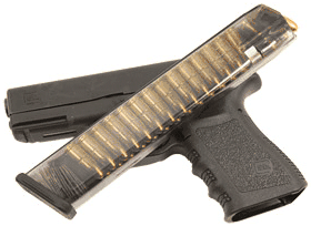 Glock ETS 17,19,26,34 31-Round Translucent Magazine