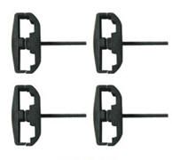 Magazine Clamp for AR-15, Mini-14 - Metal & Polymer Housing (4 clamps)