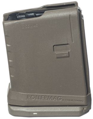 ProMag AR-15 5-Round Rollermag W/Roller Follower Flat Dark Earth