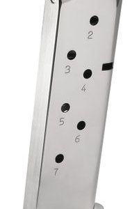 Remington 1911 45 ACP 7Rd Factory Nickel Magazine