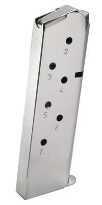 Remington 1911 45 ACP 7Rd Factory Nickel Magazine
