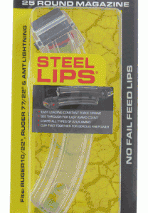 Butler Creek Steel Lips 10/22 25 Round Clear Magazine