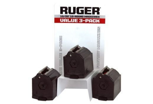 Ruger 10/22 22LR 3-Pack 10-Round Magazines
