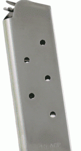 Springfield Armory 1911 .45 ACP 7 Round Stainless Steel Magazine