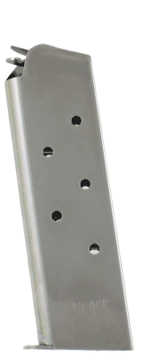 Springfield Armory 1911 .45 ACP 7 Round Stainless Steel Magazine