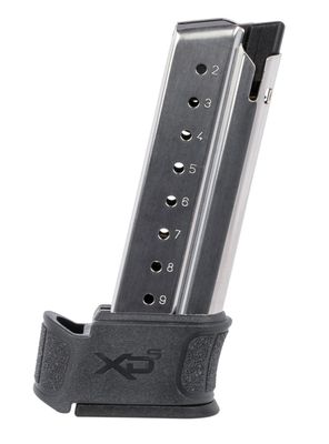 Springfield XD-S Mod 2 9MM 9 Round Magazine W/Gray Sleeve