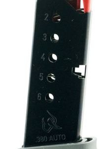 Taurus Spectrum 380 ACP 6 Round Magazine Gray-Base