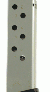 Mec-Gar Walther PPK/S 380 ACP 7-Round Nickel Magazine