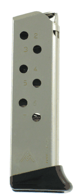 Mec-Gar Walther PPK/S 380 ACP 7-Round Nickel Magazine