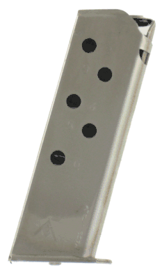 Mec-Gar Walther PPK 380 6 Round Nickel Magazine