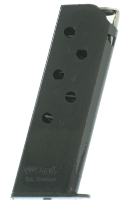 Walther PPK 380 6 Round Factory Magazine