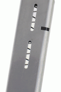 Wilson Combat 47OX 1911 45ACP Officer 7 Round Stainless Magazine